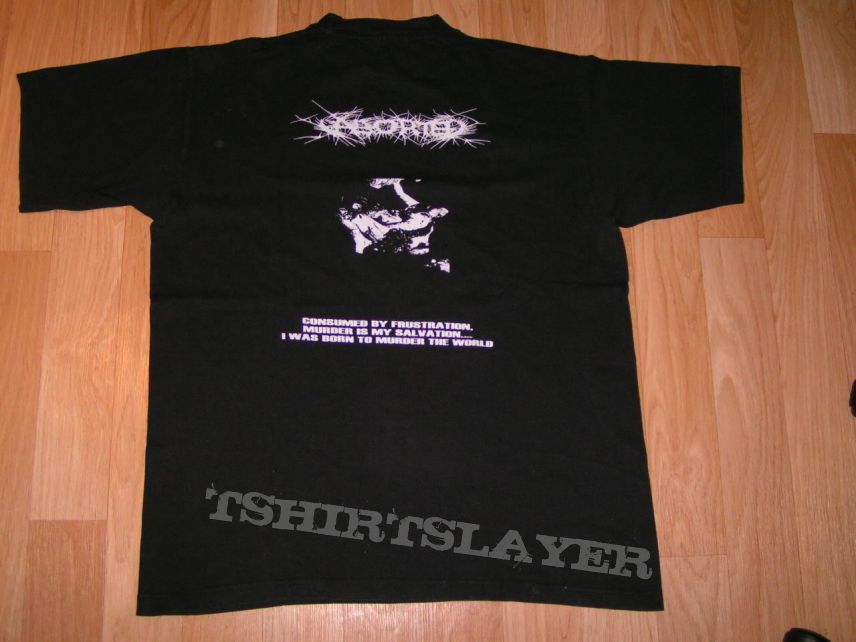 Aborted - Consumed by frustration demoshirt 