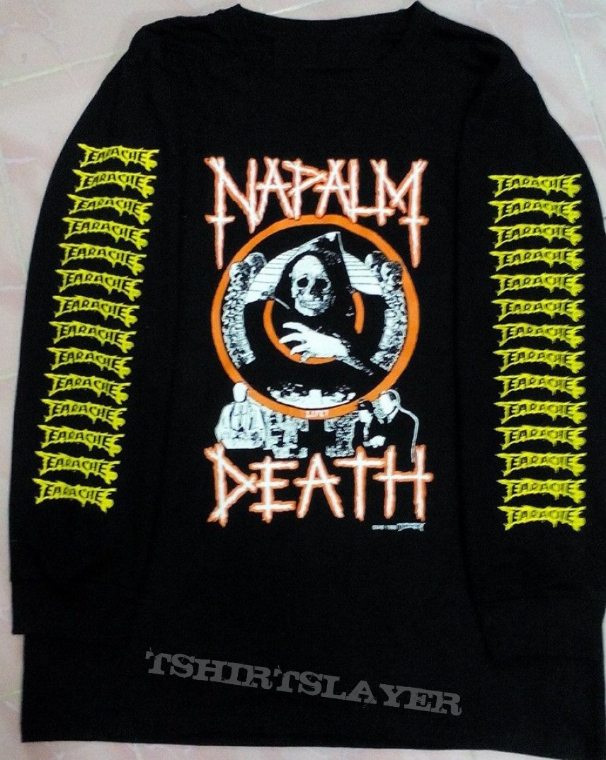 Napalm Death 1988 &quot;life?&quot; Earache longsleeve