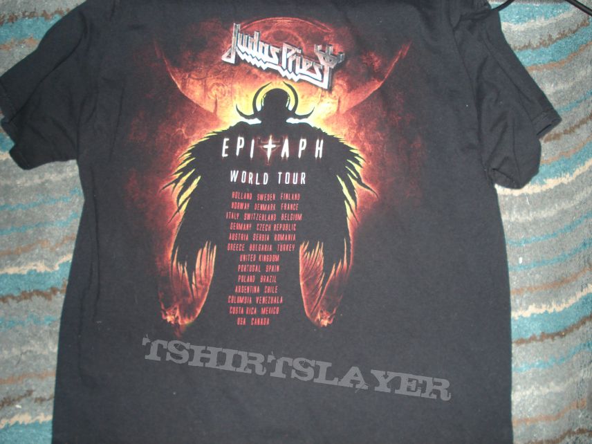 Judas Priest 2011 Epitaph tour shirt