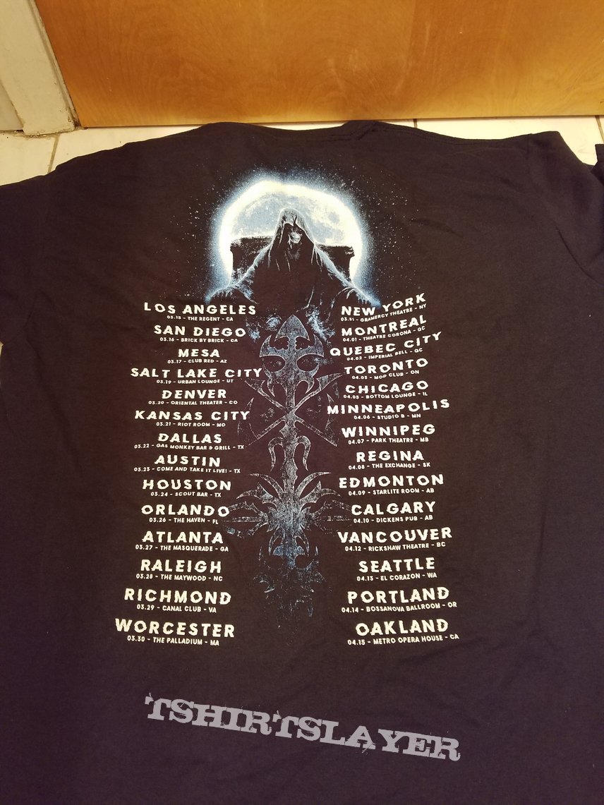 Hypocrisy death is only the beginning us tour shirt