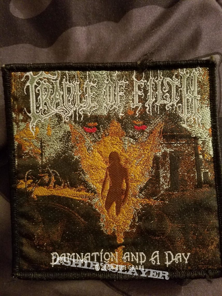 Cradle of filth damnation and a day patch