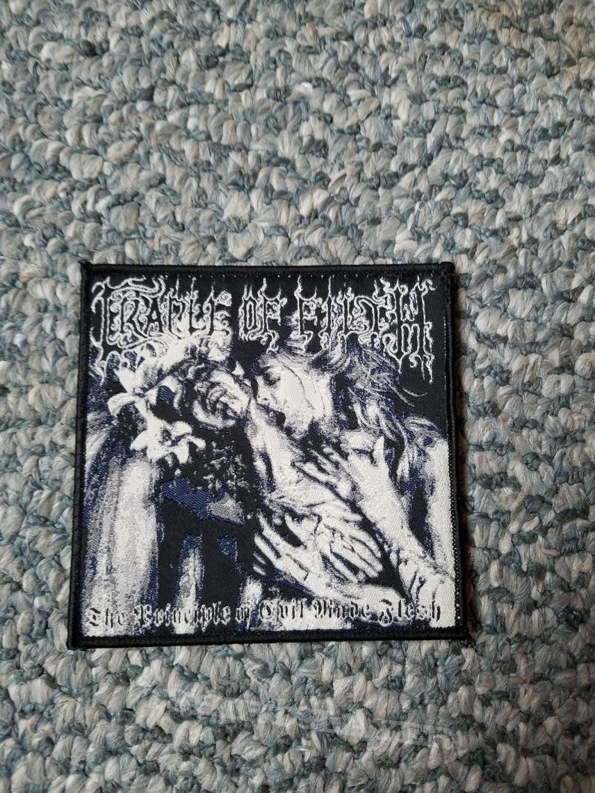 Cradle of filth the principle of evil made flesh woven patch