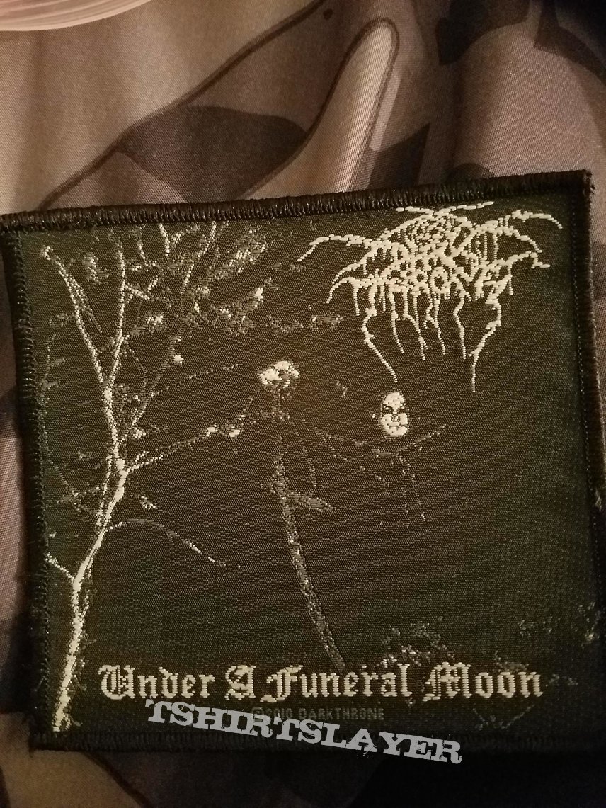 Darkthrone under a funeral moon patch 
