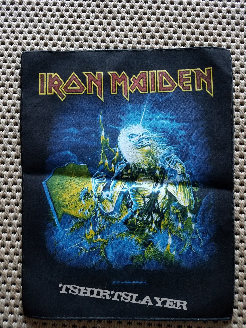Iron maiden - live after death back patch new version