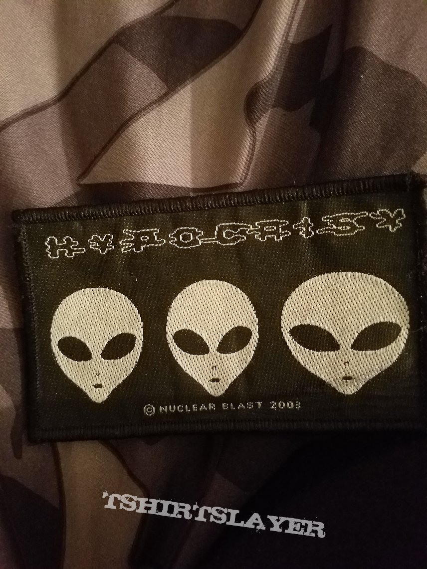 Hypocrisy alien logo patch