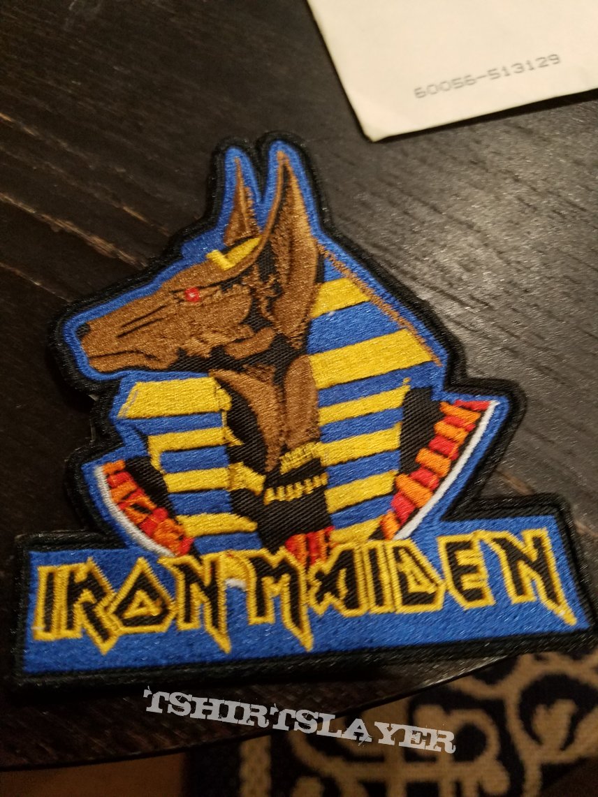 Iron Maiden anubis patch