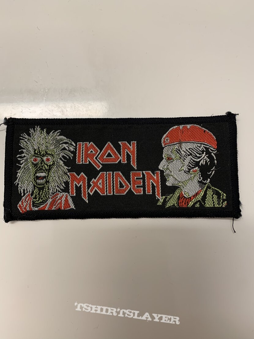 Iron Maiden - Women in Uniform original patch 