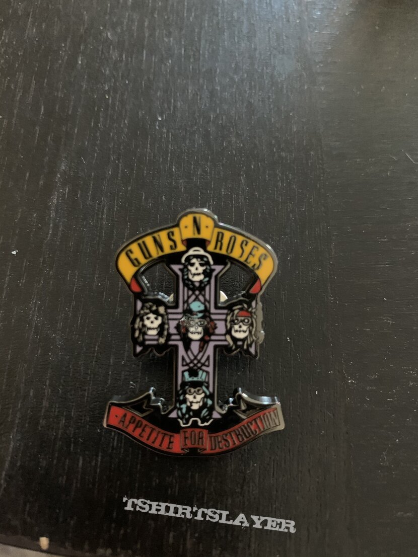 Guns N&#039; Roses Guns N’ Roses - appetite for destruction enamel pin