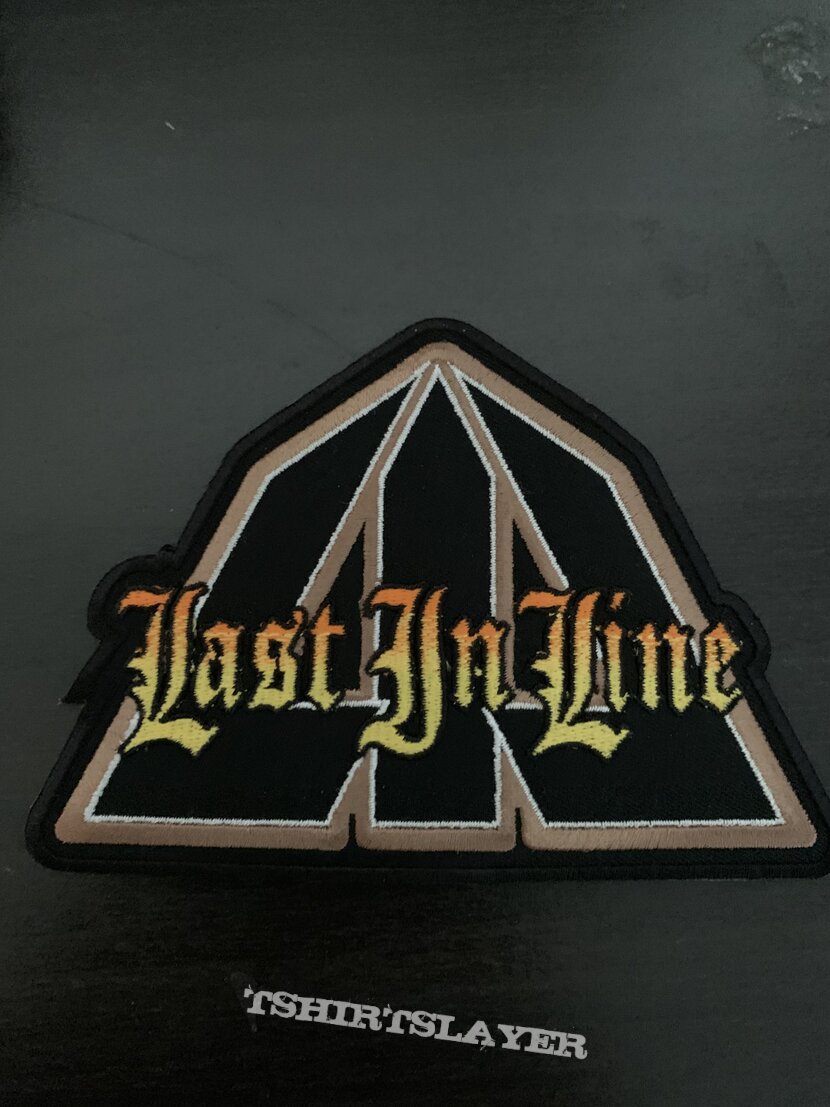 Last in Line logo patch