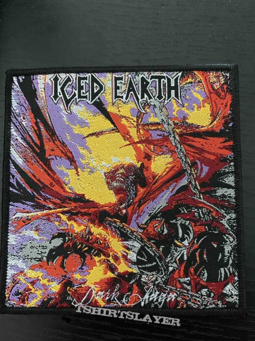 Iced Earth - The dark saga woven patch