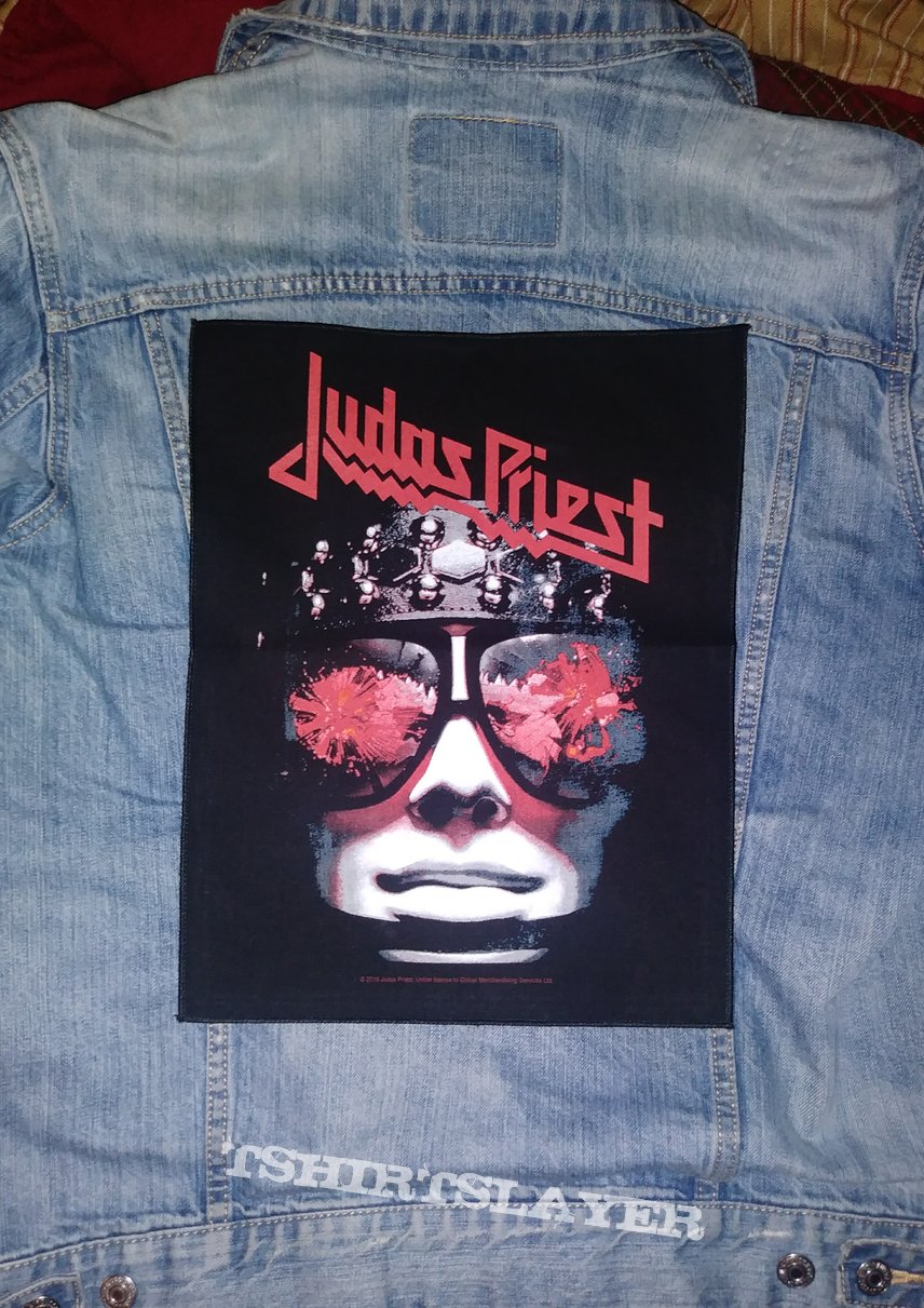 Judas Priest Hell Bent for Leather back patch