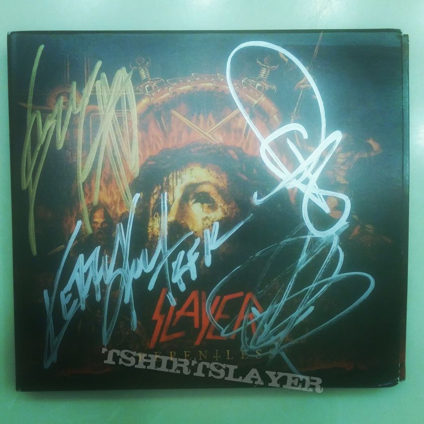 Slayer - Repentless (Autographed by Slayer at San Diego Comic Con)