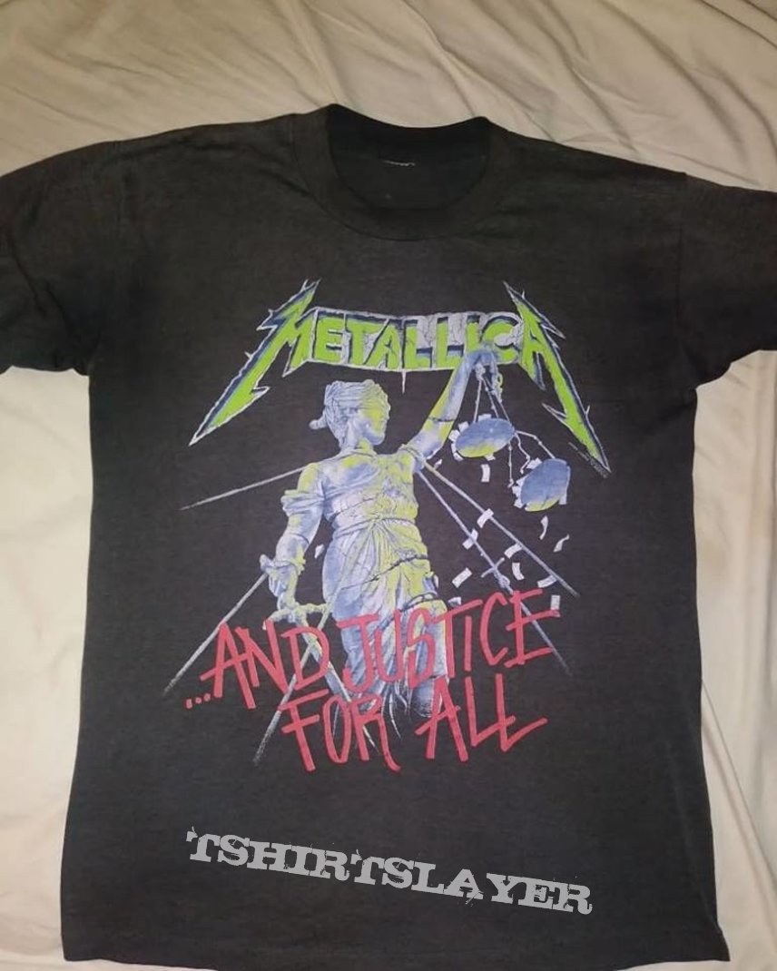 Metallica ...And Justice for All tour shirt 30 years old!