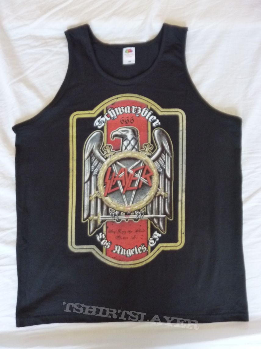 slayer  schwartzbier tanktop shirt 