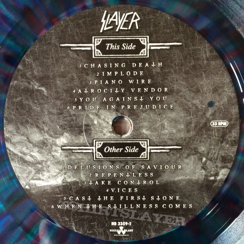 SLAYER - Repentless BLACK VINYL - LP schwarz