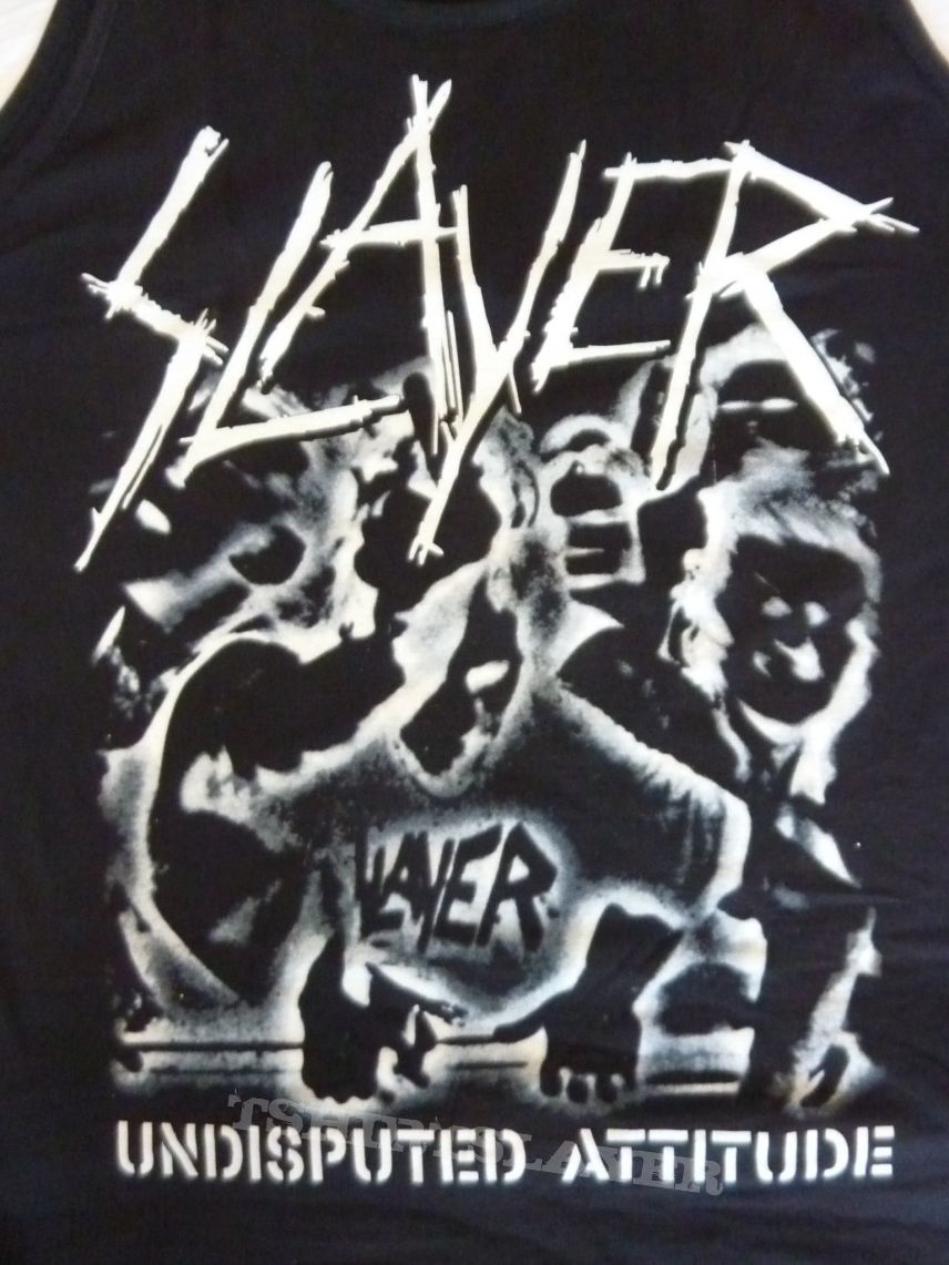 slayer tanktop shirt undisputed attitude