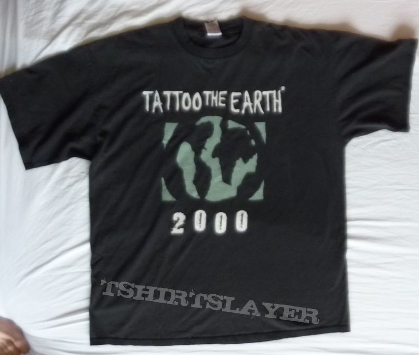 slayer tattoo the earth 2000
