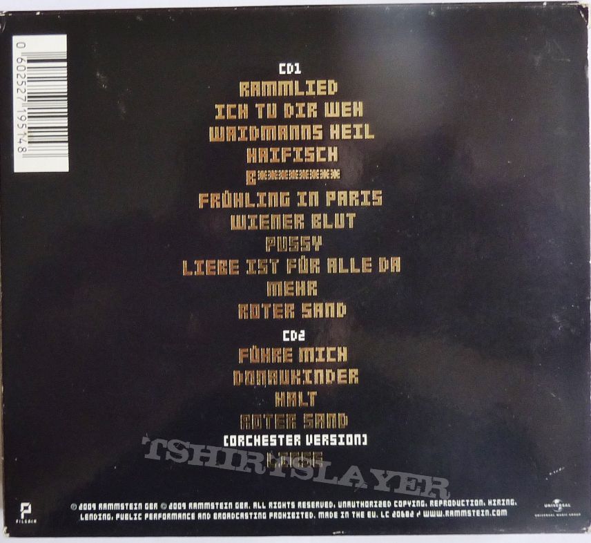 Rammstein ‎– Liebe Ist Für Alle Da - 06025 2719514 8