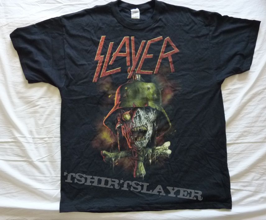 slayer skull scape fall 2013 U.S tour tee