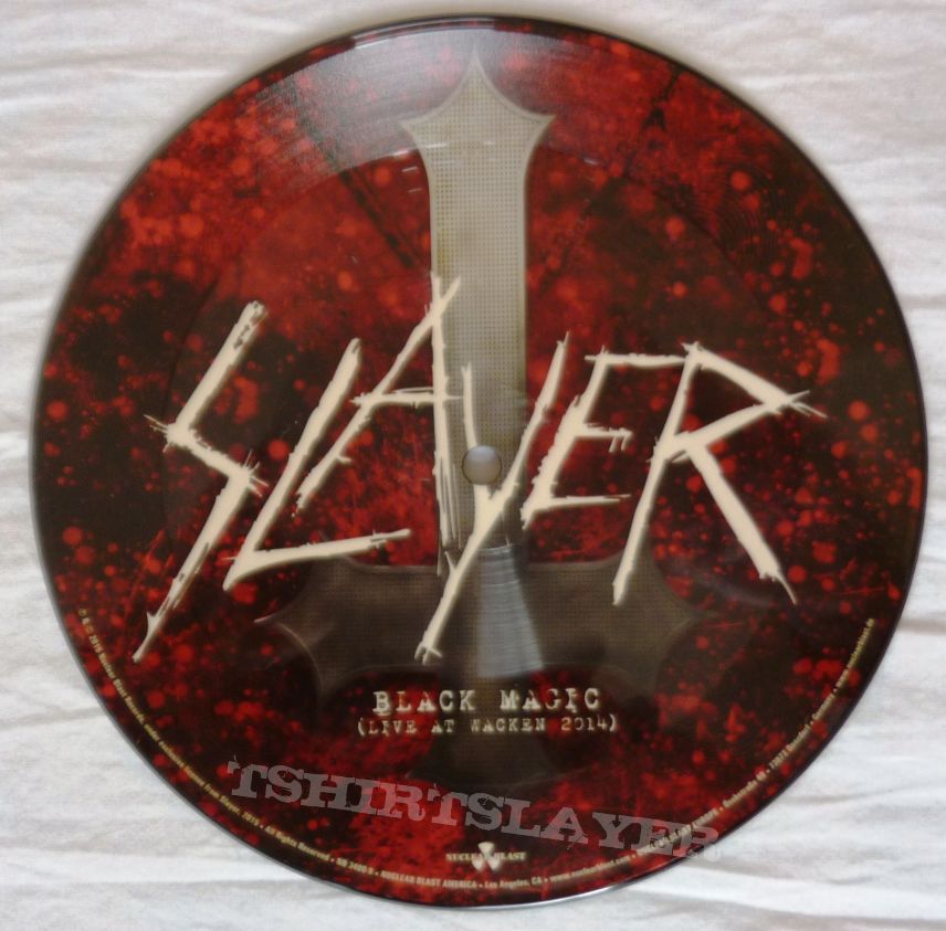 Slayer ‎– When The Stillness Comes Label: Nuclear Blast ‎– NB 3400-9  Vinyl, 7&quot;, 45 RPM, Limited Edition, Picture Disc 