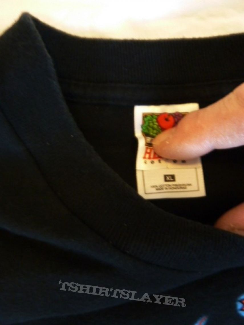 Slayer Tattoo The Earth shirt U.S.A 2000