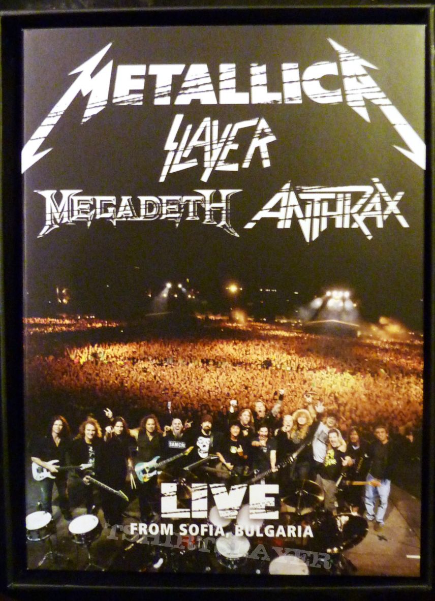 Metallica, Slayer, Megadeth &amp; Anthrax ‎– The Big 4: Live From Sofia, Bulgaria ‎– 06025-274 777-8 (7)
