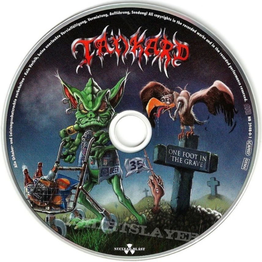 Tankard ‎– One Foot In The Grave ,Limited edition,digibook,glass,bottle opener