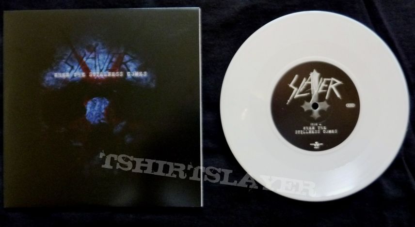 Slayer ‎– When The Stillness Comes  Nuclear Blast ‎– NB 3400-1 Vinyl, 7&quot;, 45 RPM, Single, Lmt Ed., white .US