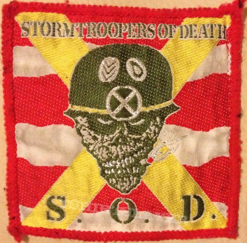 S.O.D. (Stormtroopers Of Death) patch