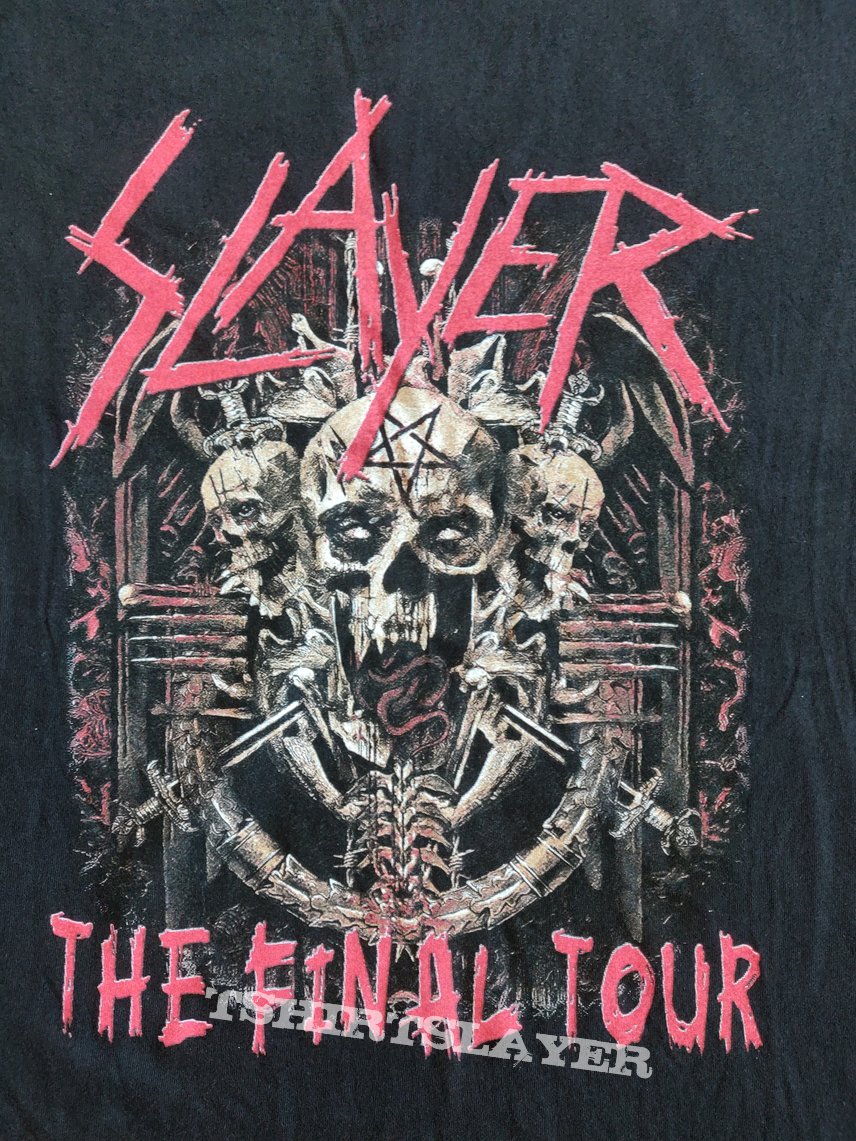 Slayer the Final tour  2018 shirt