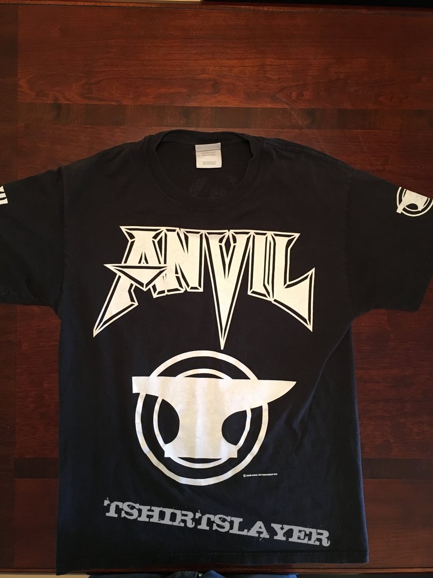 Anvil "33 Years Pounding Metal" T-Shirt | TShirtSlayer TShirt and  BattleJacket Gallery