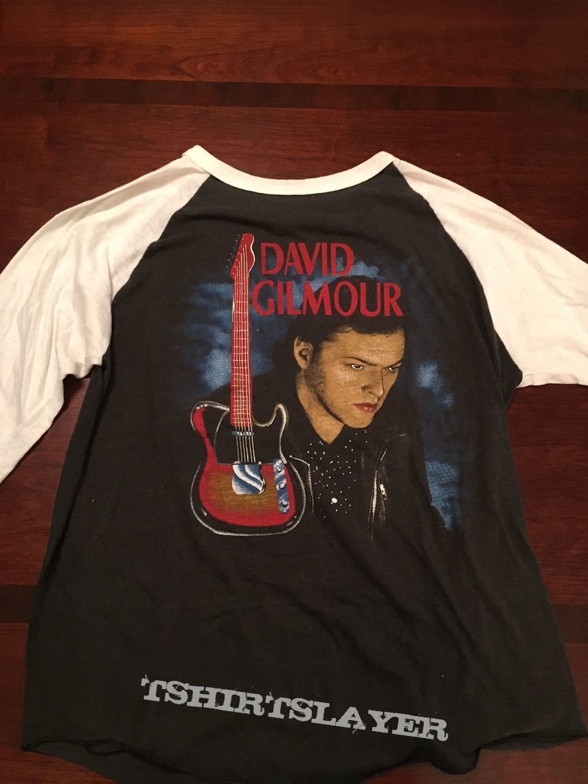 David Gilmour 1984 Tour Raglan 