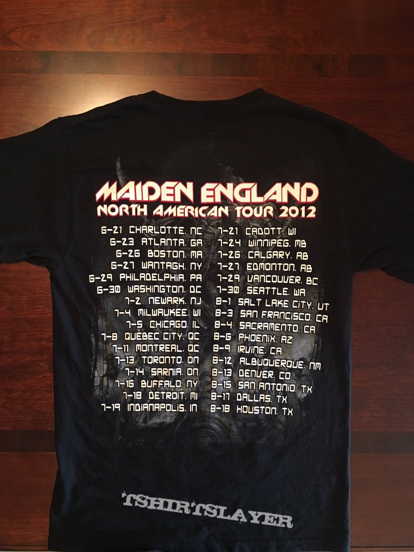 Iron Maiden &quot;North American Tour 2012&quot; T-Shirt 