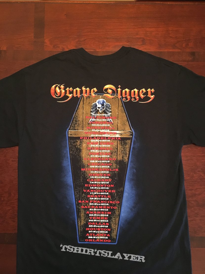 Grave Digger North America Tour T-Shirt