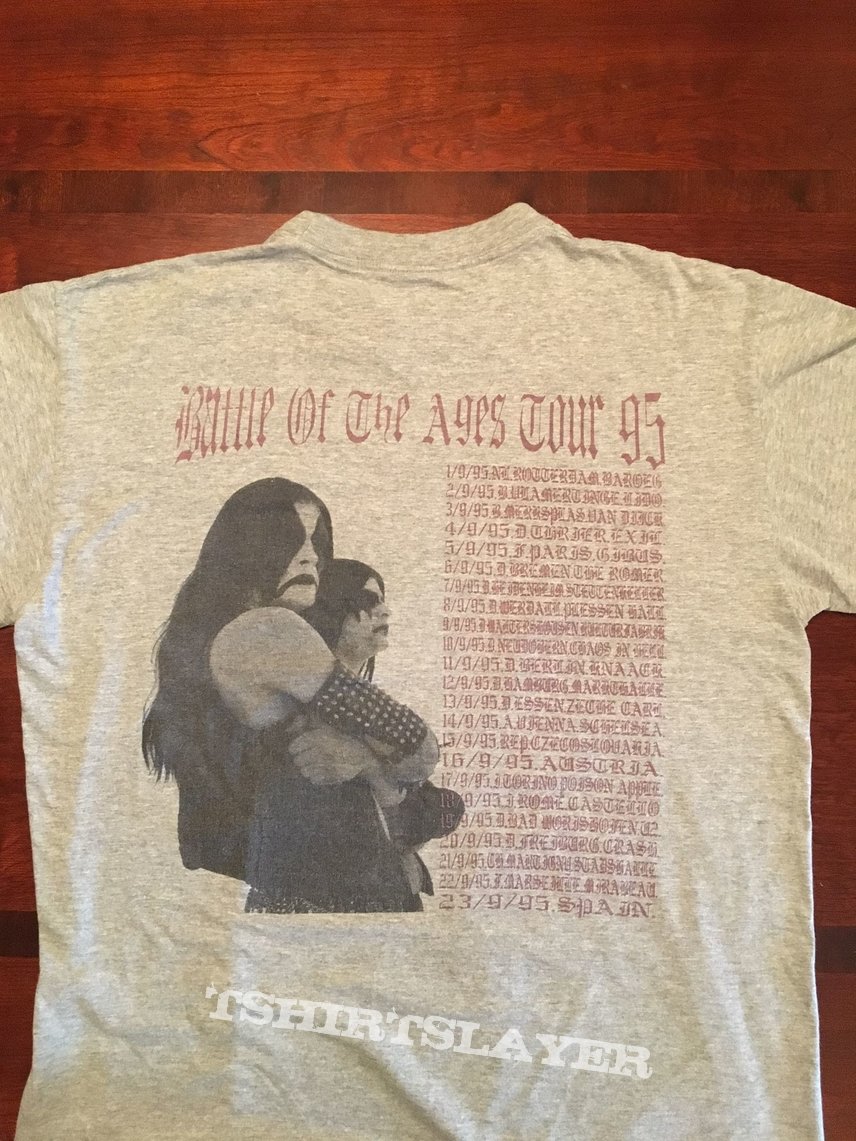 Immortal Battle Of The Ages Tour 1995 Shirt