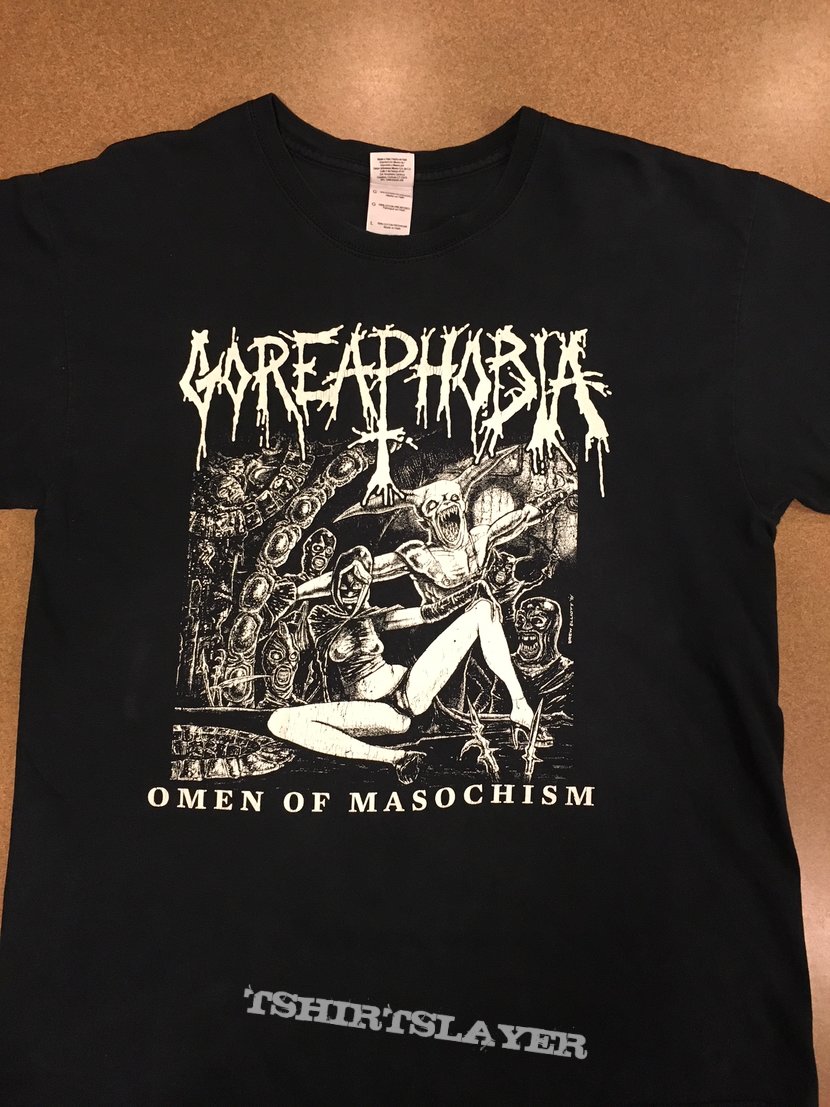 Goreaphobia &quot;Omen Of Masochism&quot; T-Shirt 