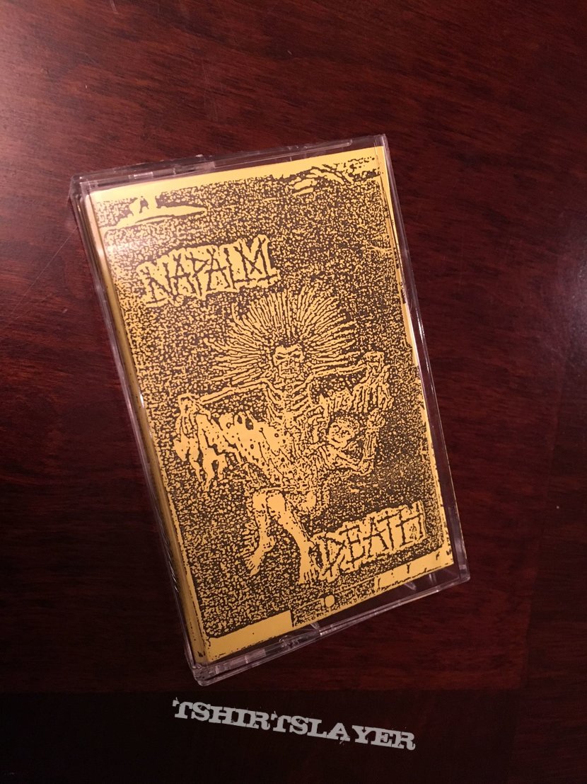 Napalm Death &quot;Hatred Surge&quot; Demo Cassette Tape Version 2