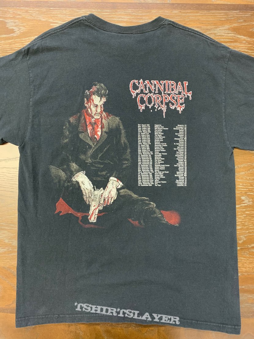 Cannibal Corpse &quot;Gallery Of Suicide US Tour&quot; T-Shirt (Censored Edition)