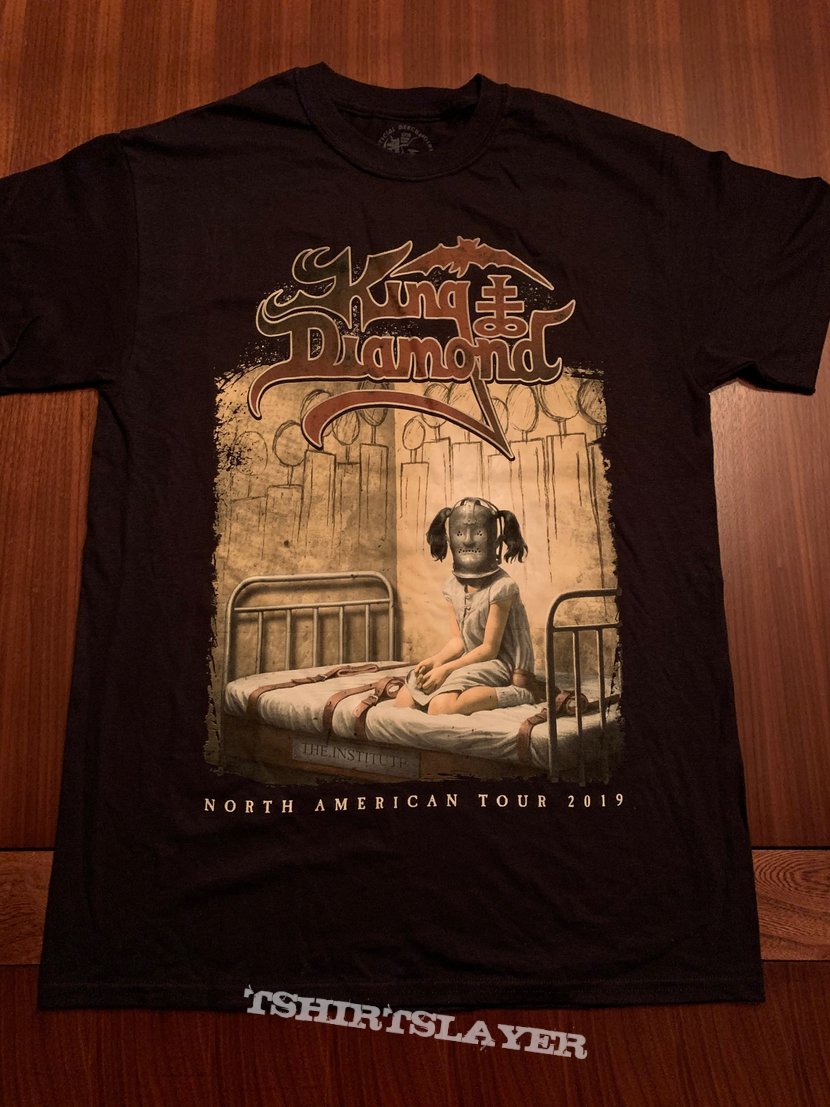 King Diamond "The Institution" North America 2019 Tour T-Shirt |  TShirtSlayer TShirt and BattleJacket Gallery