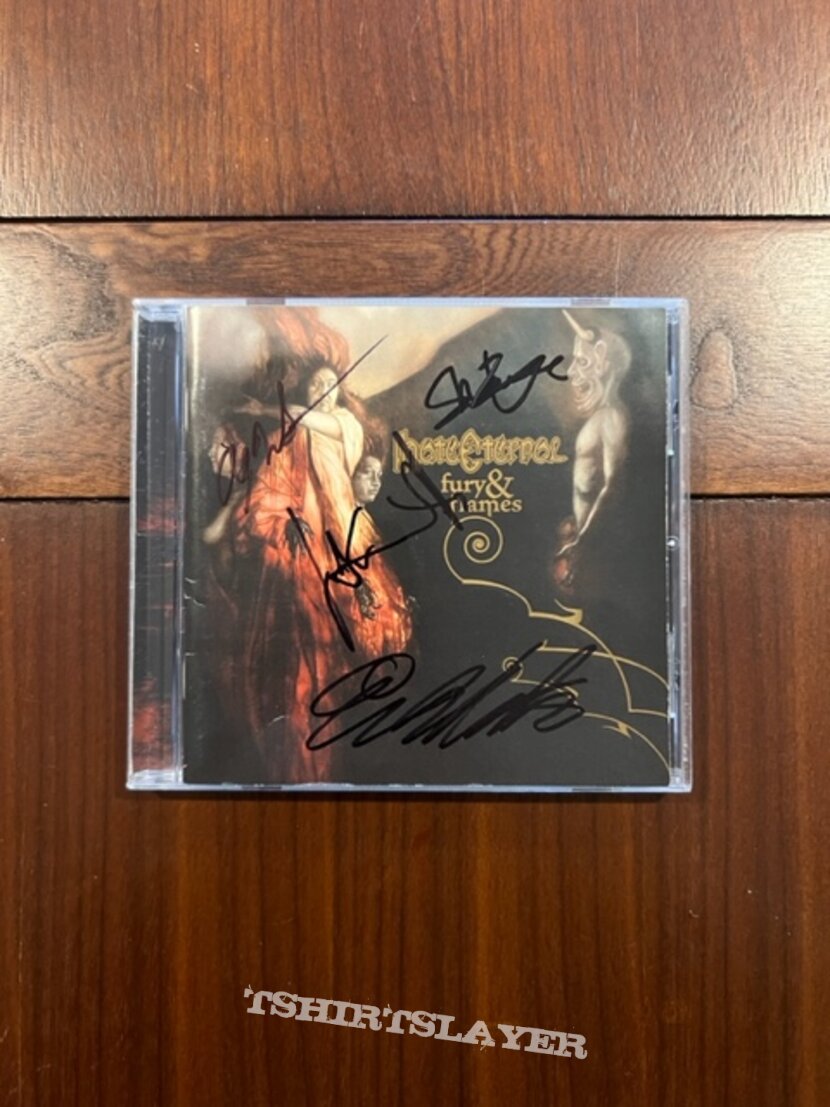 Hate Eternal &quot;Fury &amp; Flames&quot; CD Autographed 