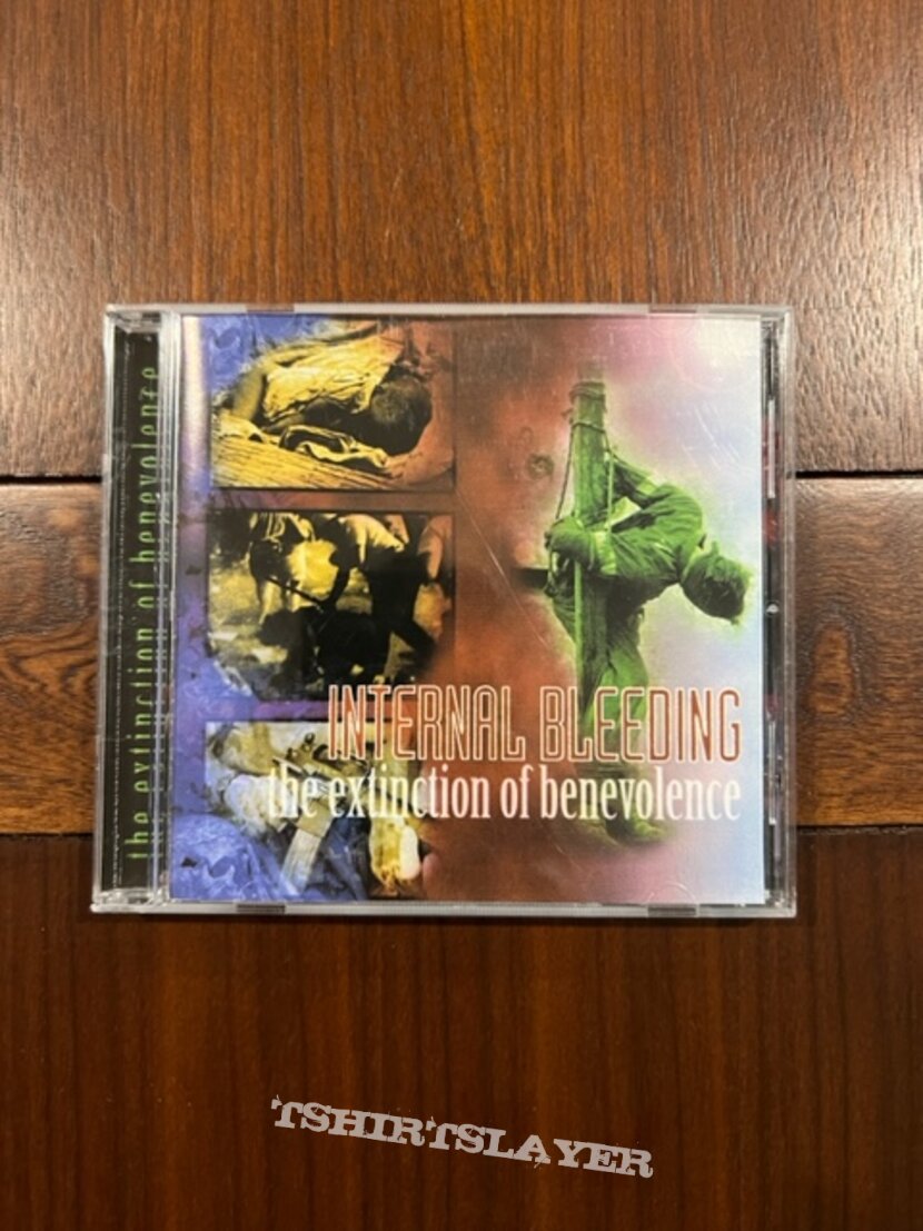 Internal Bleeding &quot;The Extinction Of Benevolence&quot; Signed CD