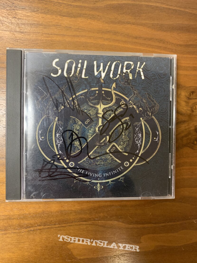 Soilwork “The Living Infinite” Autographed CD