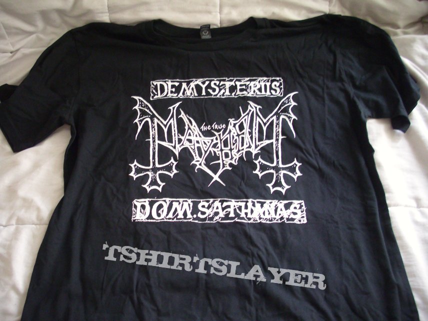 Mayhem - De Mysteriis Dom Sathanas 2017 Tour Shirt