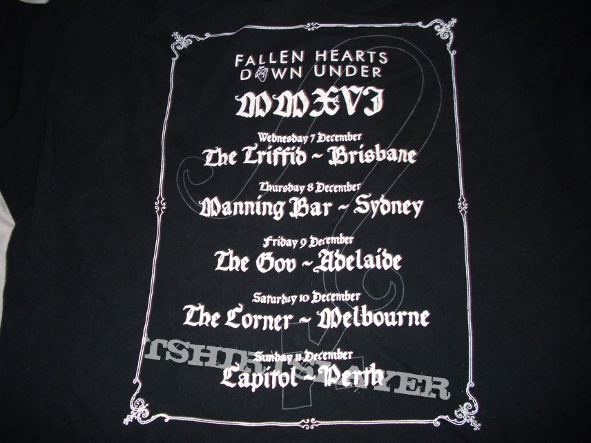 Katatonia 2016 Tour Shirt Katatonia 2016 Tour Shirt