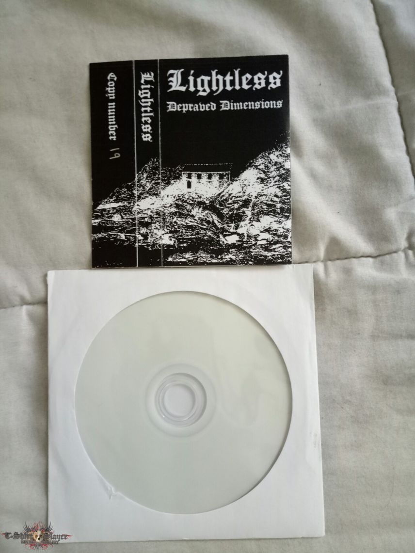 Lightless - Depraved Dimensions Mastered CD