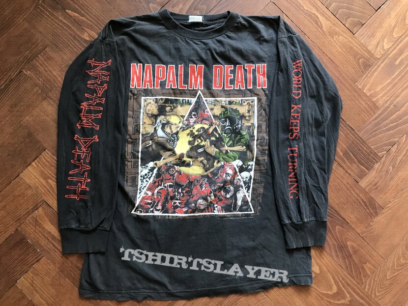 Napalm Death - Utopia Banished / Campaign for Musical Destruction 1992 Tour Longsleeve