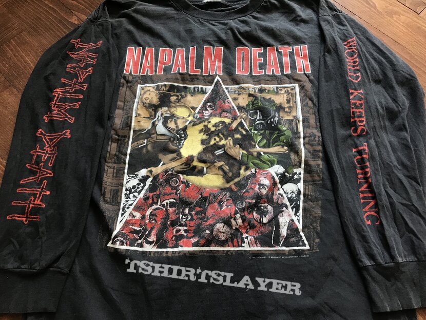 Napalm Death - Utopia Banished / Campaign for Musical Destruction 1992 Tour Longsleeve