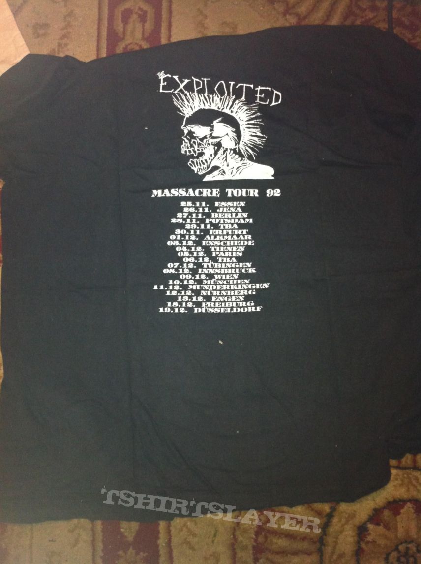 The Exploited - Massacre Tour 92&#039; 