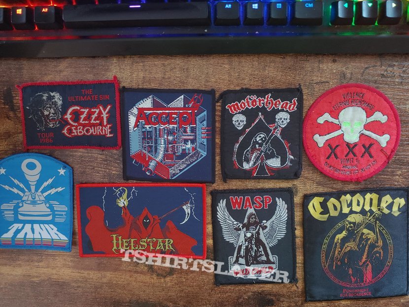Judas Priest vintage / boot legs / old patches
