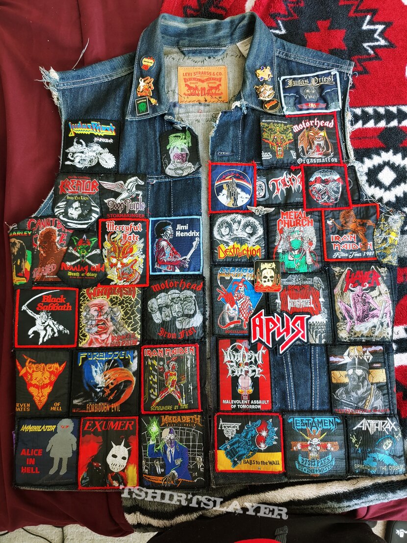 Judas Priest Personal kutte collection